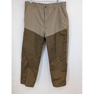 Cabela's Upland‎ Traditions Pants Khaki Men's Size 40 Reg High Waisted Hunting